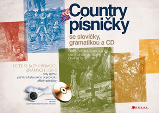 Kniha: Country písničky se slovíčky, gramatikou a CD - Christopher Barickman