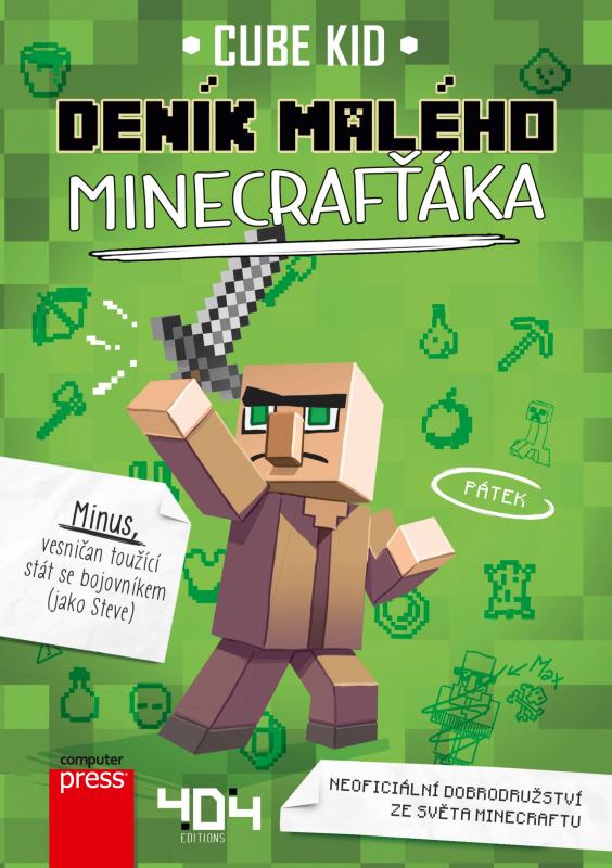Kniha: Deník malého Minecrafťáka - Cube Kid