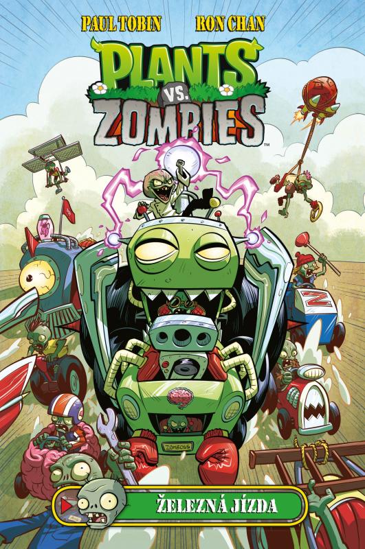 Kniha: Plants vs. Zombies - Železná jízda - Paul Tobin, Ron Chan