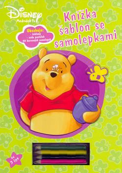 Kniha: Medvídek Pú - Knížka šablon se samolepkami - Disney
