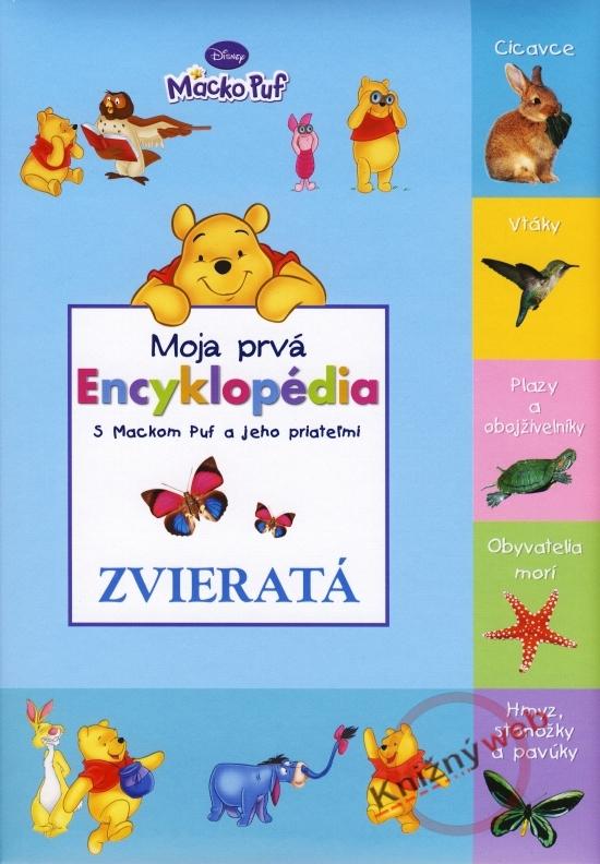 Kniha: Moja prvá encyklopédia s Mackom Puf a jeho priateľmi - Zvieratá - 2. vydanie - Disney