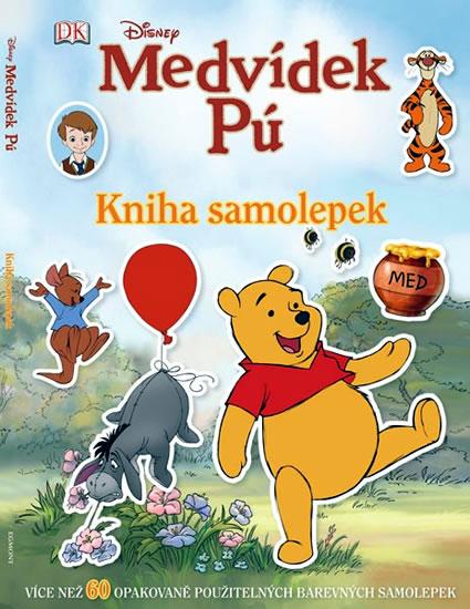 Kniha: Medvídek Pú - Kniha samolepek - Disney Walt