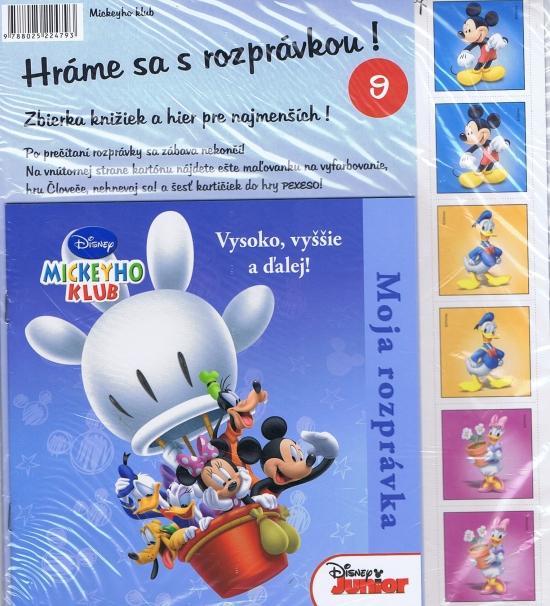 Kniha: Mickeyho klub-Vysoko, vyššie a ďalej!-Moja rozprávka č. 9autor neuvedený