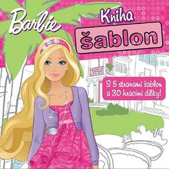 Kniha: Barbie - Kniha šablon - Mattel