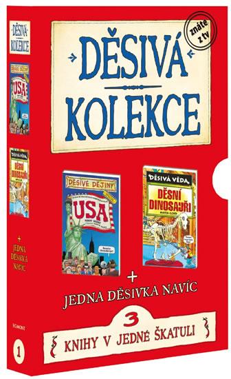 Kniha: Děsivá kolekce 1 - USA a Děsiví dinosauři + titul zdarma - BOX - Scholastic