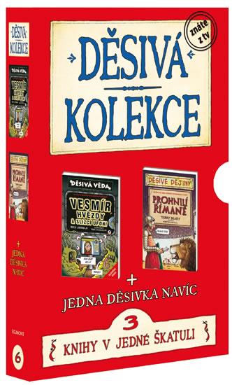 Kniha: Děsivá kolekce 6 - Vesmír + Římané + titul zdarma - BOX - Scholastic