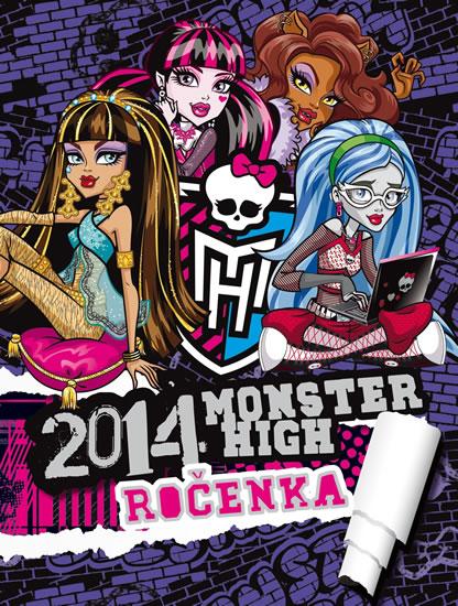 Kniha: Monster High - Ročenka 2014 - Mattel