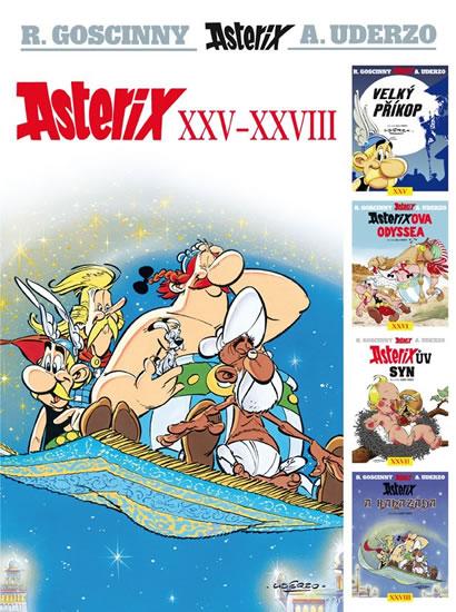 Kniha: Asterix XXV – XXVIII - Goscinny, Albert Uderzo René