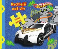 Hot Wheels Rychlejší než vítr - Kniha puzzle