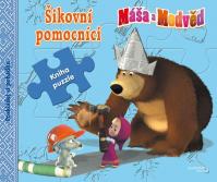 Máša a medvěd - Šikovní pomocníci (kniha s puzzle)