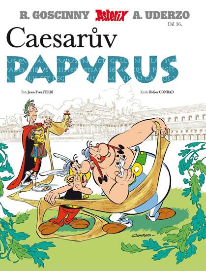 Kniha: Asterix 36 - Caesarův papyrus - Goscinny, Albert Uderzo René