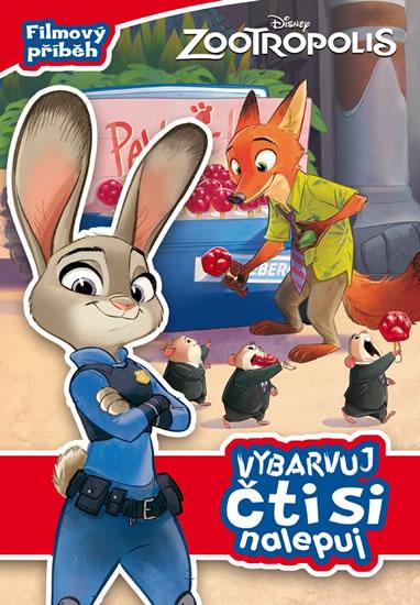 Kniha: Zootropolis - Vybarvuj a čti - Disney Walt