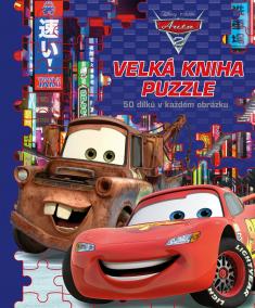 Auta - Velká kniha puzzle