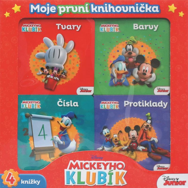 Kniha: Mickeyho klubík - Moje první knihovničkaautor neuvedený