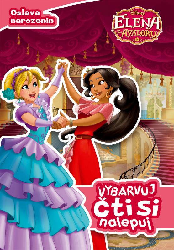 Kniha: Elena z Avaloru - Vybarvuj, čti si, nalepujkolektív autorov