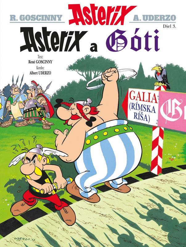 Kniha: Asterix III - Asterix a Góti - René Goscinny