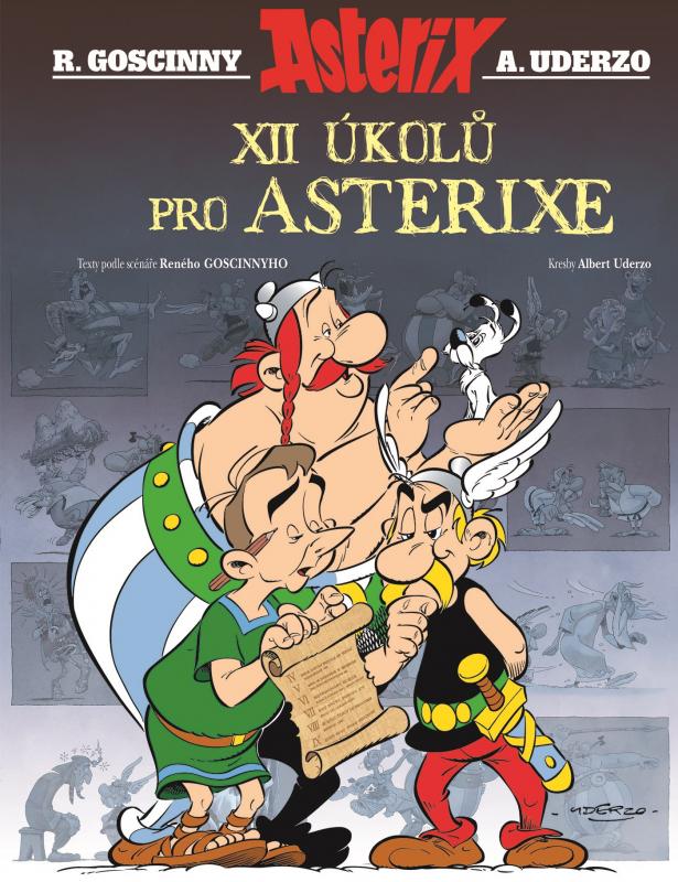 Kniha: Asterix - XII úkolů pro Asterixe - René Goscinny