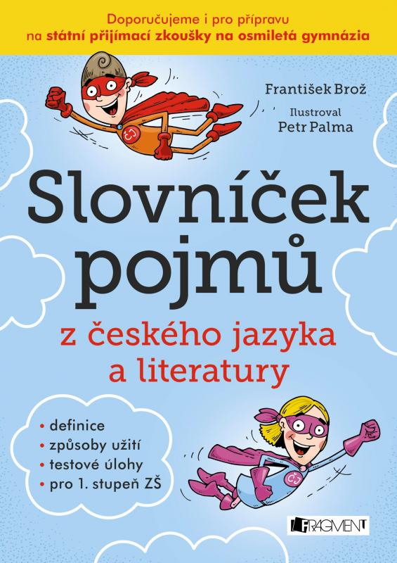 Kniha: Slovníček pojmů z českého jazyka a literatury - František Brož