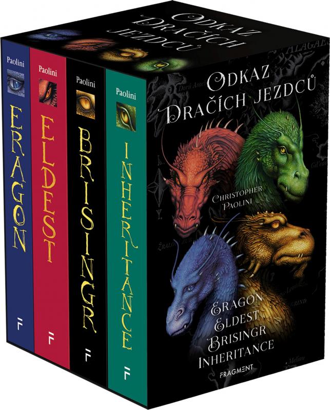 Kniha: Odkaz Dračích jezdců – Eragon,Eldest,Brisingr,Inherit.(box) - Christopher Paolini