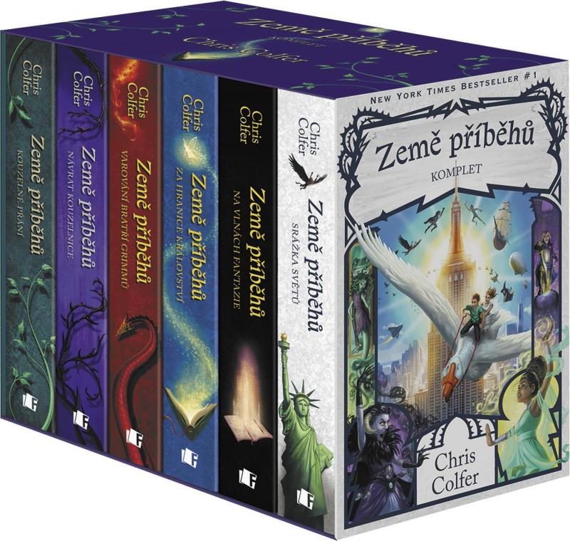 Kniha: Země příběhů – komplet 1.-6. díl – box - Chris  Colfer