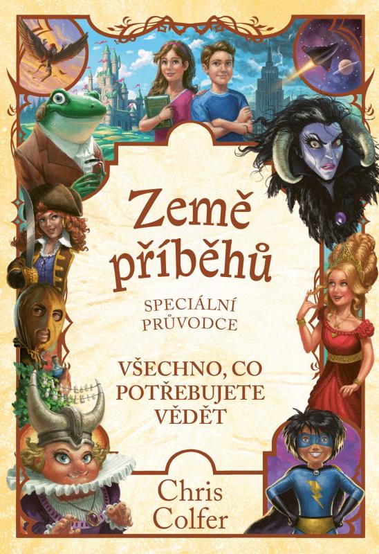 Kniha: Země příběhů – speciální průvodce - Chris  Colfer