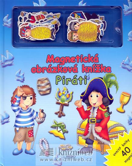 Kniha: Piráti - Magnetická obrázková knížkaautor neuvedený