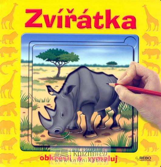 Kniha: Zvířátka - obkresli - vymylujautor neuvedený