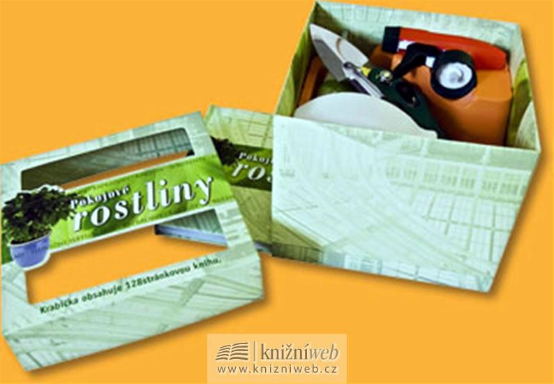 Kniha: Pokojové rostliny - dárková krabičkaautor neuvedený
