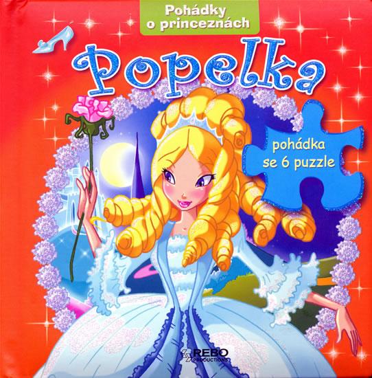 Kniha: Popelka - Pohádky o princeznách - 6 puzzleautor neuvedený
