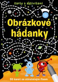 Obrázkové hádanky - Krabička + fix + 50 karet