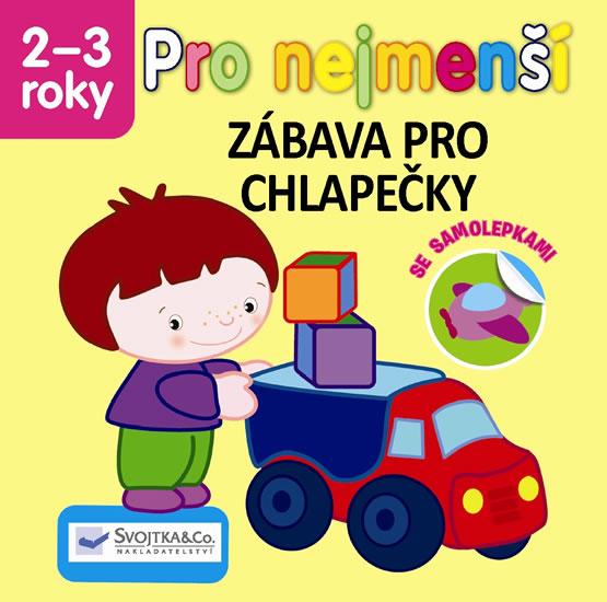 Kniha: Pro nejmenší - Zábava pro chlapečky se samolepkamiautor neuvedený