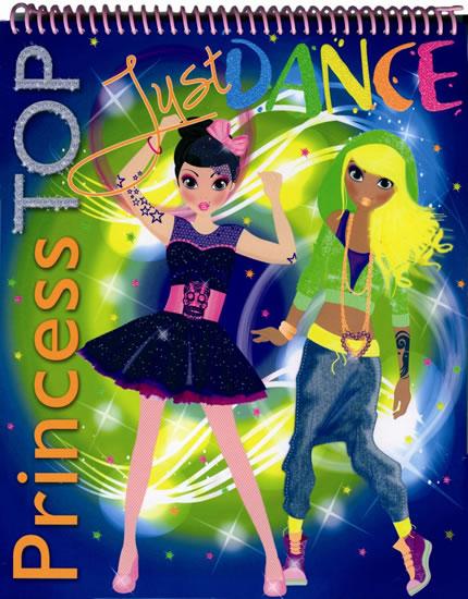 Kniha: Princess TOP Just Dance (modrá)autor neuvedený
