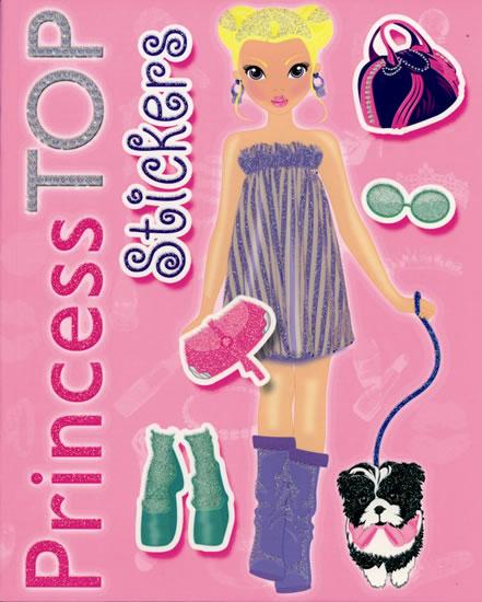 Kniha: Princess TOP Stickers (ružová s kabelkou)autor neuvedený