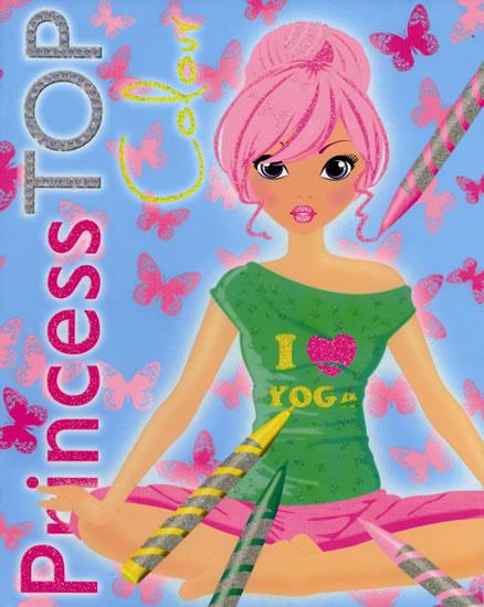 Kniha: Princess TOP Colour (modrá)autor neuvedený