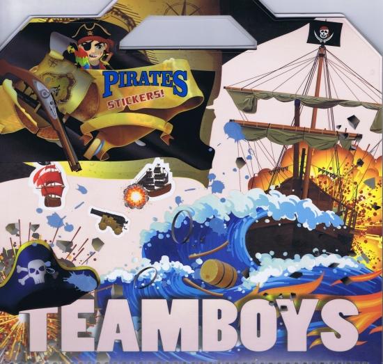 Kniha: Teamboys Pirates Stickers!autor neuvedený