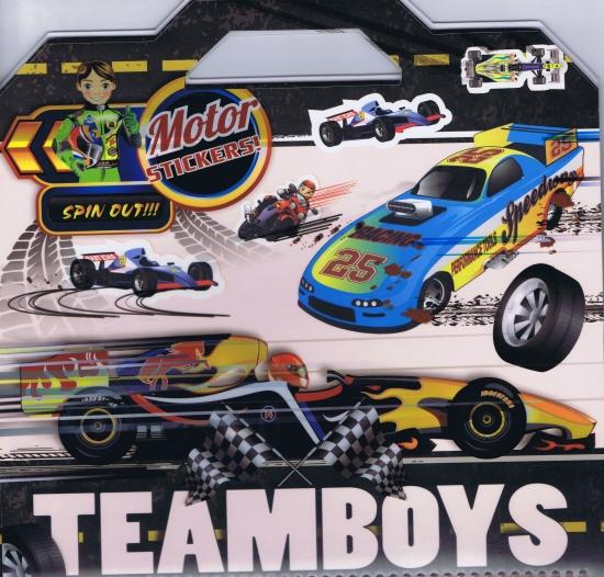 Kniha: Teamboys Motor Stickers!autor neuvedený