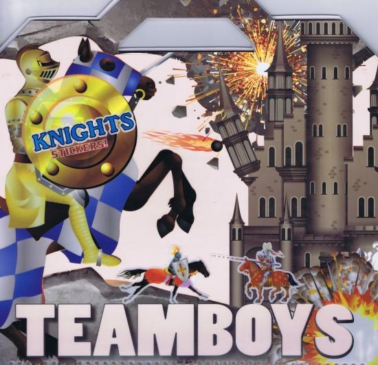 Kniha: Teamboys Knights Stickers!autor neuvedený