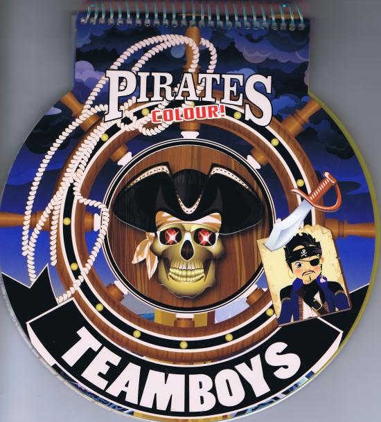 Kniha: Teamboys Pirates Colour! – kormidloautor neuvedený