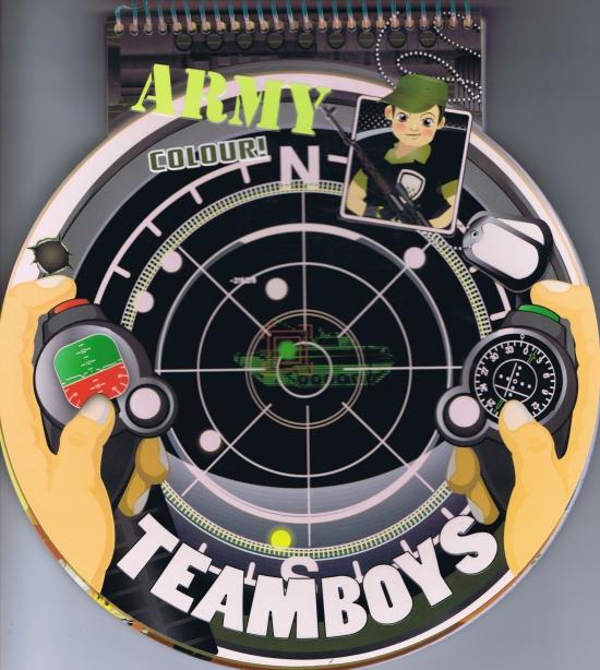 Kniha: Teamboys Army Colour! – hľadač radaruautor neuvedený