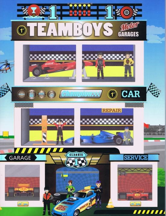 Kniha: Teamboys-Motor Garagesautor neuvedený