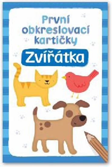 Kniha: První obkreslovací kartičky - Zvířátkaautor neuvedený