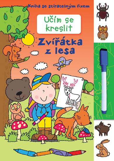 Kniha: Učím se kreslit - Zvířátka z lesaautor neuvedený