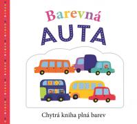 Barevná auta - Chytrá kniha plná barev