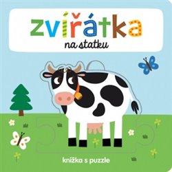 Kniha: Zvířátka na statku - Knížka s puzzleautor neuvedený