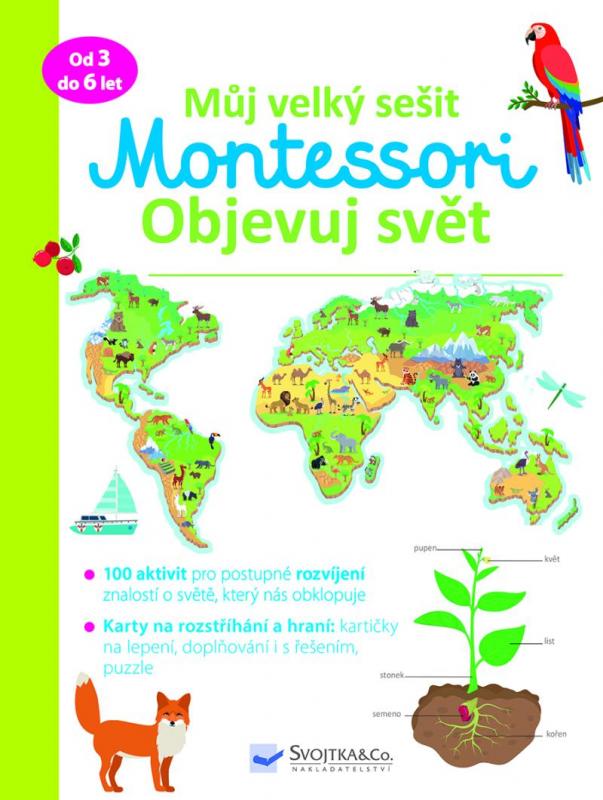 Kniha: Můj velký sešit Montessori - Objevuj světautor neuvedený