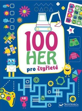 Kniha: 100 her pro čtyřletéautor neuvedený