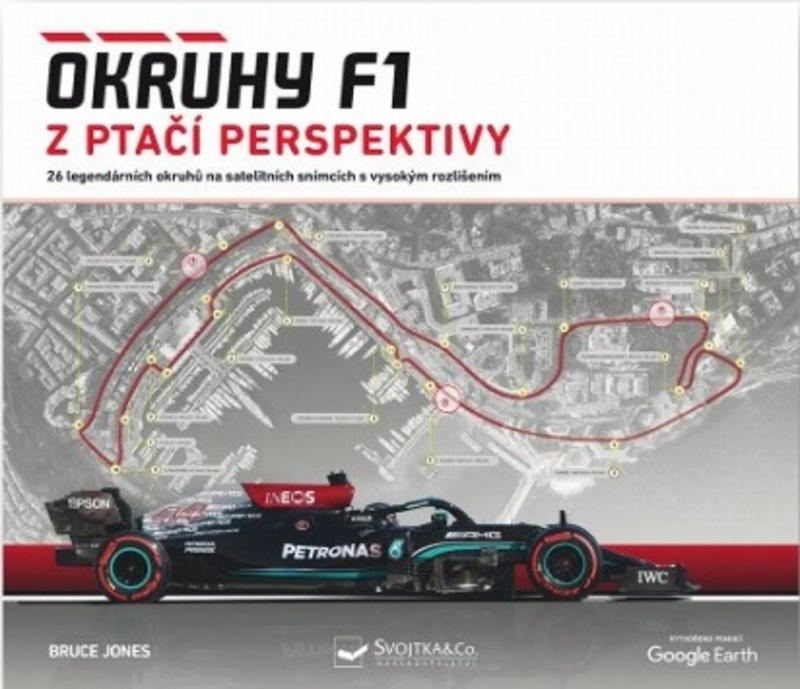 Kniha: Okruhy F1 z ptačí perspektivy - Bruce Jones