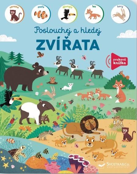 Kniha: Zvířata - Poslouchej a hledejautor neuvedený