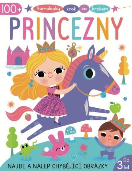 Kniha: Samolepky krok za krokem Princeznyautor neuvedený