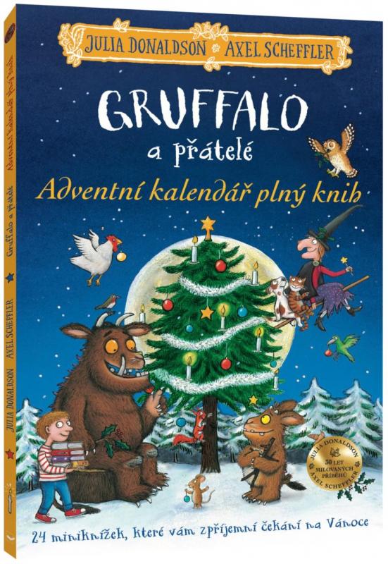 Kniha: Gruffalo a přátelé - Adventní kalendář plný knih - Donaldson Julia